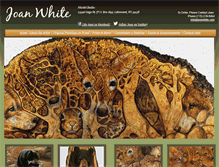 Tablet Screenshot of joanwhite.com